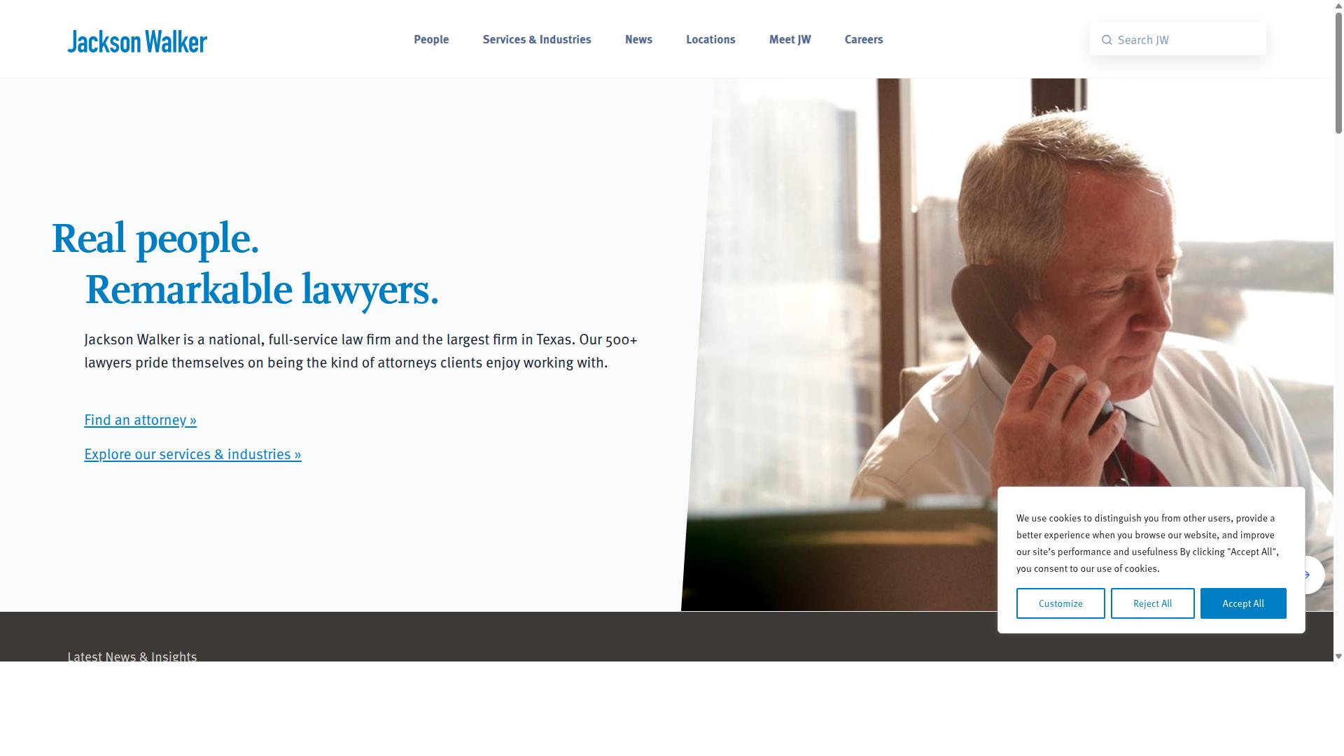 Texas for Recognized as Leading Attorneys website